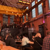 Large taproom  at Indian Brewery in Birmingham