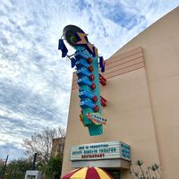 Outside   at Walt Disney World - Sci-Fi Dine-In Theater Restaurant in Lake Buena Vista