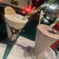 Cookie and Oreo milkshakes   at Walt Disney World - Sci-Fi Dine-In Theater Restaurant in Lake Buena Vista