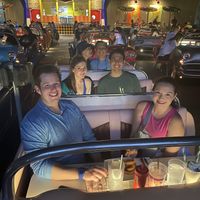 Car table  at Walt Disney World - Sci-Fi Dine-In Theater Restaurant in Lake Buena Vista