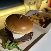 Flying Saucer Impossible Burger  at Walt Disney World - Sci-Fi Dine-In Theater Restaurant in Lake Buena Vista