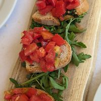 Bruschetta at La Cantina in Greve