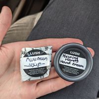 Free samples w/ purchase at LUSH in Reno