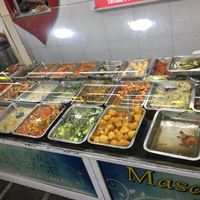 View of the buffet  at Kehidupan Tidak Pernah Berakhir in Bandung