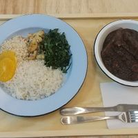 Feijoada vegana at Cozinha Ocupação 9 de Julho in Sao Paulo