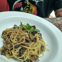 Mushroom pasta(dried and fresh), massa de cogumelos(secos e frescos) at Tartoni Ristorante in Porto Alegre