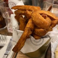 Sweet potato fries  at Proof Urban Italian in Dublin
