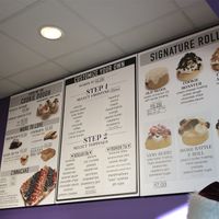 Menu  at Cinnaholic in Gallatin