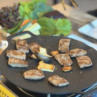 Soy meat hot plate  at Lan's Kitchen in Jeju