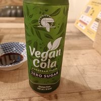 Vegan cola at Lan's Kitchen in Jeju