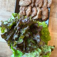 Fake meat  at Lan's Kitchen in Jeju