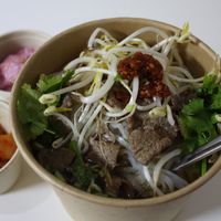 Rice noodles take out  at Lan's Kitchen in Jeju