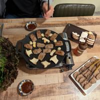 Korean BBQ size M at Lan's Kitchen in Jeju