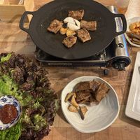 Grilled Korean Barbecuee  at Lan's Kitchen in Jeju