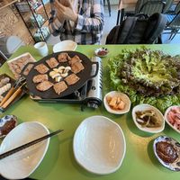 Barbecue coréen  at Lan's Kitchen in Jeju