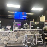 Ordering Station and Jellyfish Footage 😐 Monterey Bay Aquarium   at Viva Vegan Diner in Upland