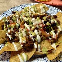 Loaded nachos  at Viva Vegan Diner in Upland