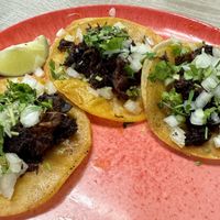 Birria tacos  at Viva Vegan Diner in Upland