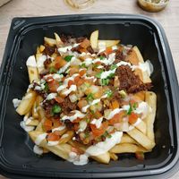 Birria fries at Viva Vegan Diner in Upland