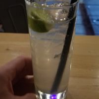 Gin & tonic mocktail at Danenberger Family Vineyards in New Berlin