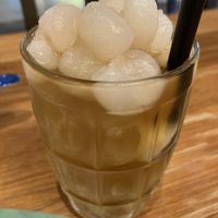 Longan juice  at ros'niyom in Bangkok