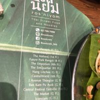   at ros'niyom in Bangkok