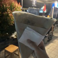 vegan Crepe with darc chocolate and lotus   at Mr Crepes 2 - Food Stall in 