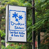 Drunken Sailors is located by the main road in Kantiang.  at Drunken Sailors in Koh Lanta