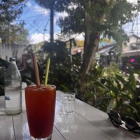 lychee iced tea  at Drunken Sailors in Koh Lanta