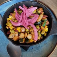 Succotash at Farm & Fire in Banff