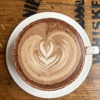 Mocha  at Remedy Coffee Shop in York