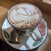 Hot choc at Remedy Coffee Shop in York