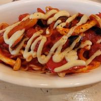 Tomato spaghetti  at Loving Hut - Hairlatte in Busan