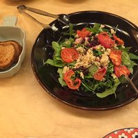 Owner met us outside of the restaurant. Very nice people😄 at Loving Hut - Hairlatte in Busan