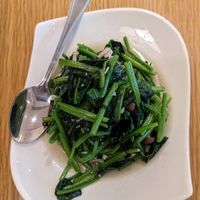 Mushrooms and organic spinach, too aalty at KUL - DIN by Din Tai Fung (鼎泰丰)  - T2 in Sepang