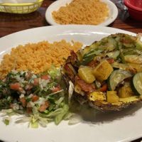 Vegan pineapple at Sol Mexican Restaurant in Canton