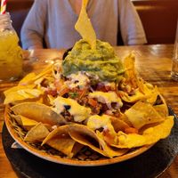 Vegan nachos at Rockabilly Burger Bar - Las Canteras in Gran Canaria