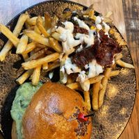Avocado / beyond meat burger   at Rockabilly Burger Bar - Las Canteras in Gran Canaria
