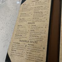 Salad soup  at Andy's Thai Kitchen in Chicago