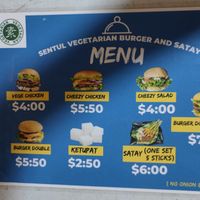  at Sentul Vegetarian Burger and Satay - Food Stall in Kuala Lumpur