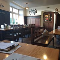 Inside at Flötzinger Bräustüberl in Rosenheim