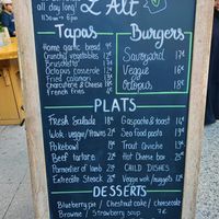 Menu highlights at L'Alt in Chamonix-mont-blanc