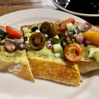 Avocado toast minus the feta   at Launch  in Golden