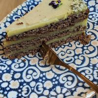 Vanilla Cake 🍰 at Vita Rama in Sofia