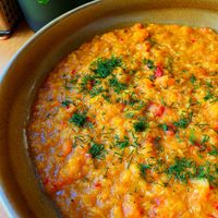 Dahl de lentejas   at Vita Rama in Sofia