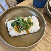 Egg roll sandwich  at Vita Rama in Sofia