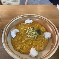 Pumpkin risotto - sunday brunch menu  at Vita Rama in Sofia