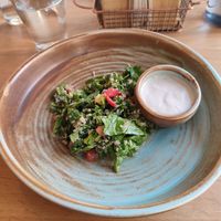 Quinoa tabbouleh at Vita Rama in Sofia