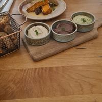 Tris di antipasti at Vita Rama in Sofia