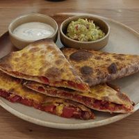 Vegan Quesadilla € 12,50 at Vita Rama in Sofia